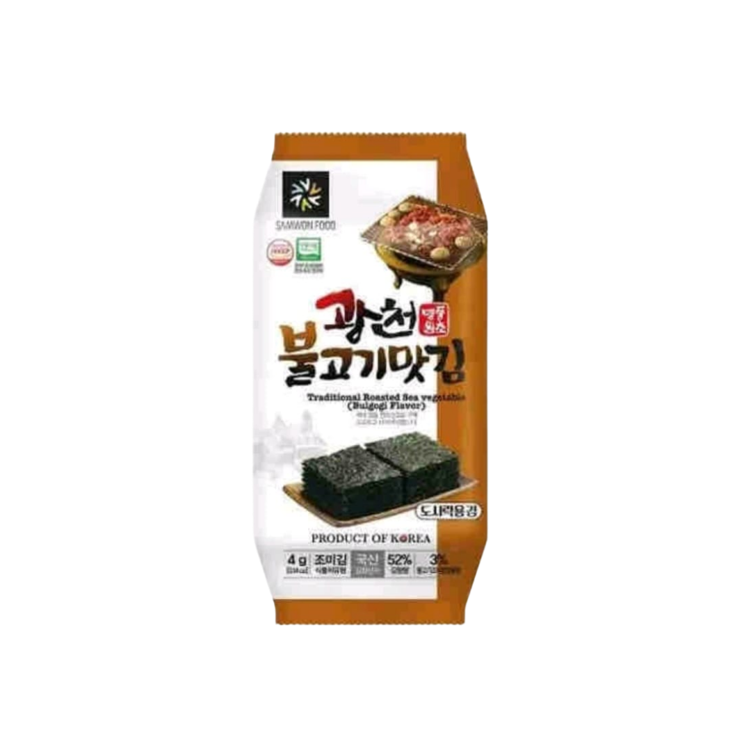 Snack de nori sabor bulgogi